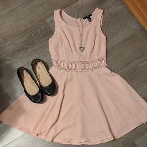 Blush Skater Dress